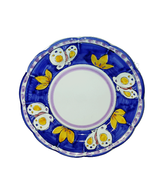 piatto farfalla nuovo