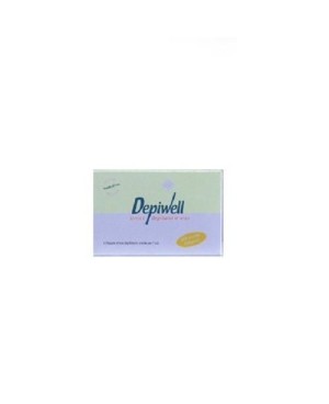 Strisce depilatorie a freddo per il viso Depiwell 6 pz doppie