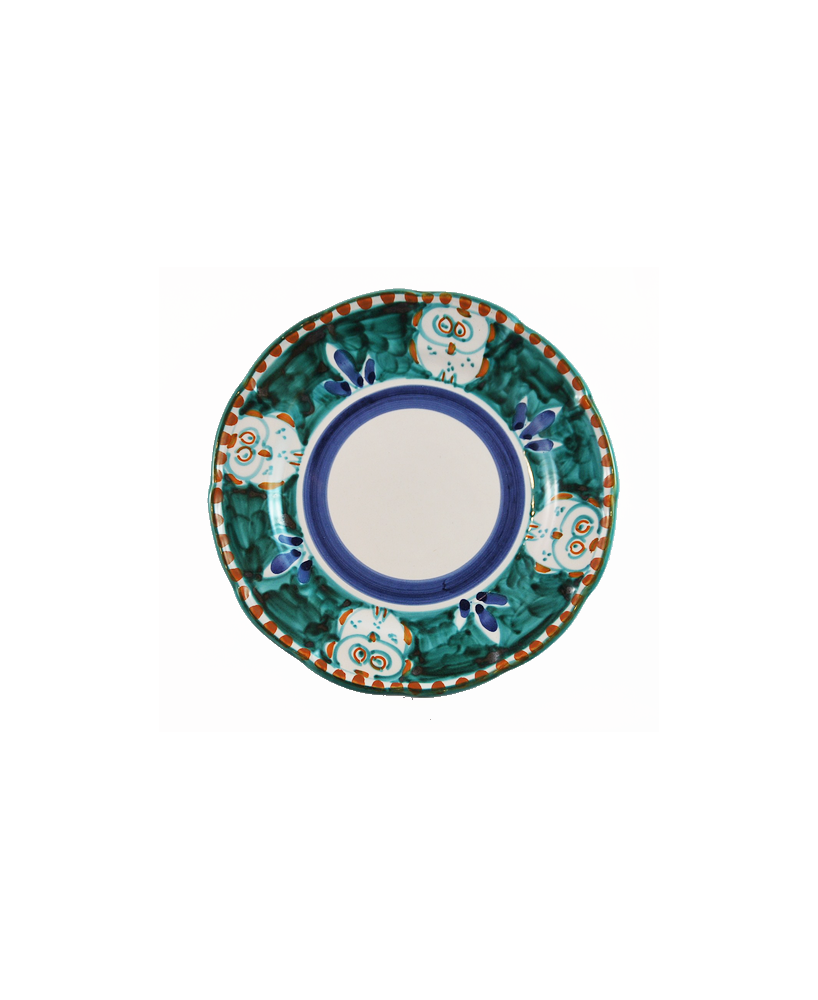 Plate classic owl design