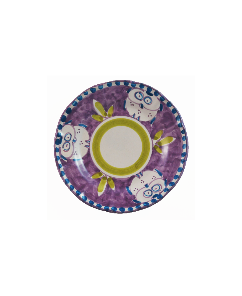 Plate classic owl design