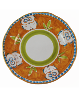 Plate classic owl design