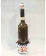 Bottle holder with ceramic cap