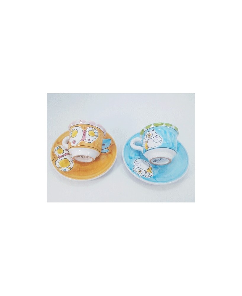 Coffee cup with saucer