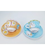Coffee cup with saucer