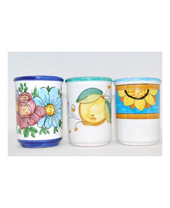 Straight ceramic glasses