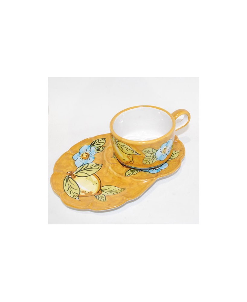 Tazza con porta cornetto