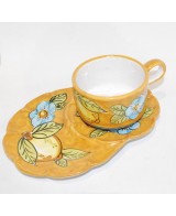 Tazza con porta cornetto