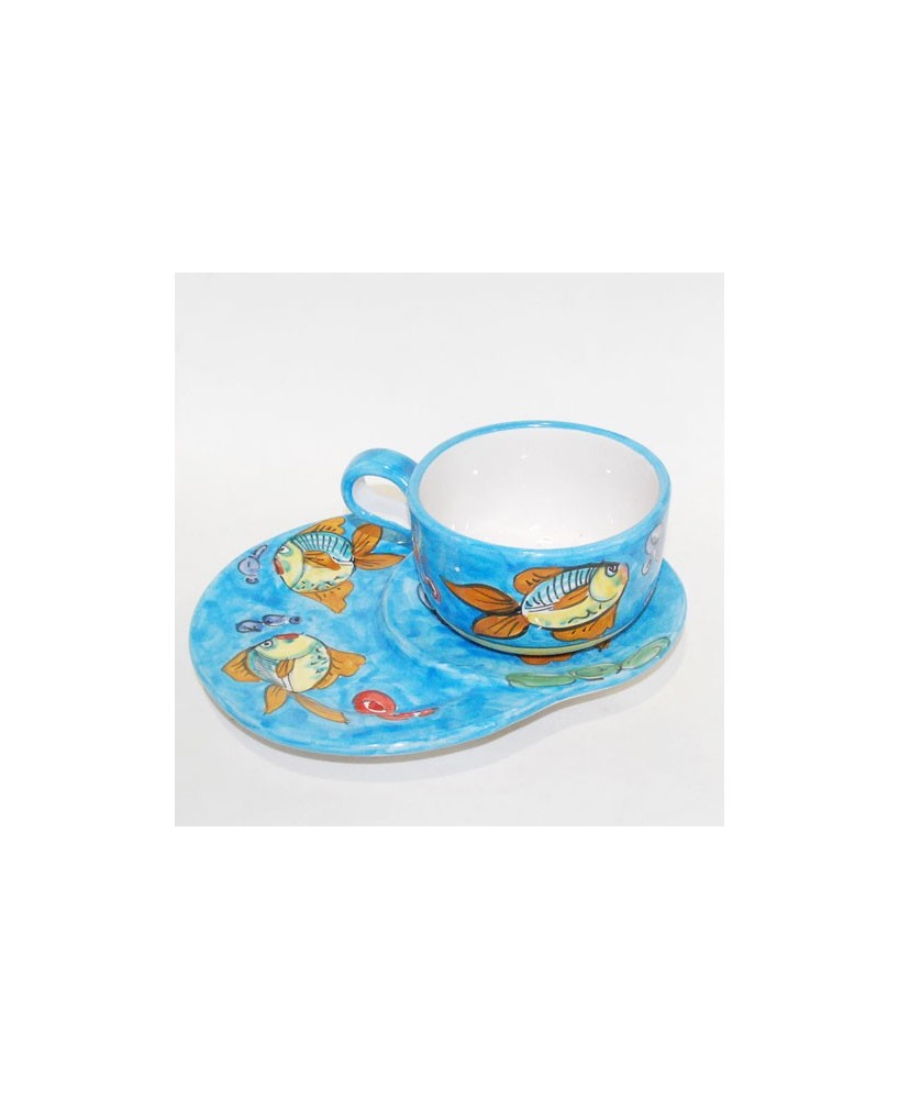 Tazza con porta cornetto
