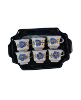 Coffee service with six cups