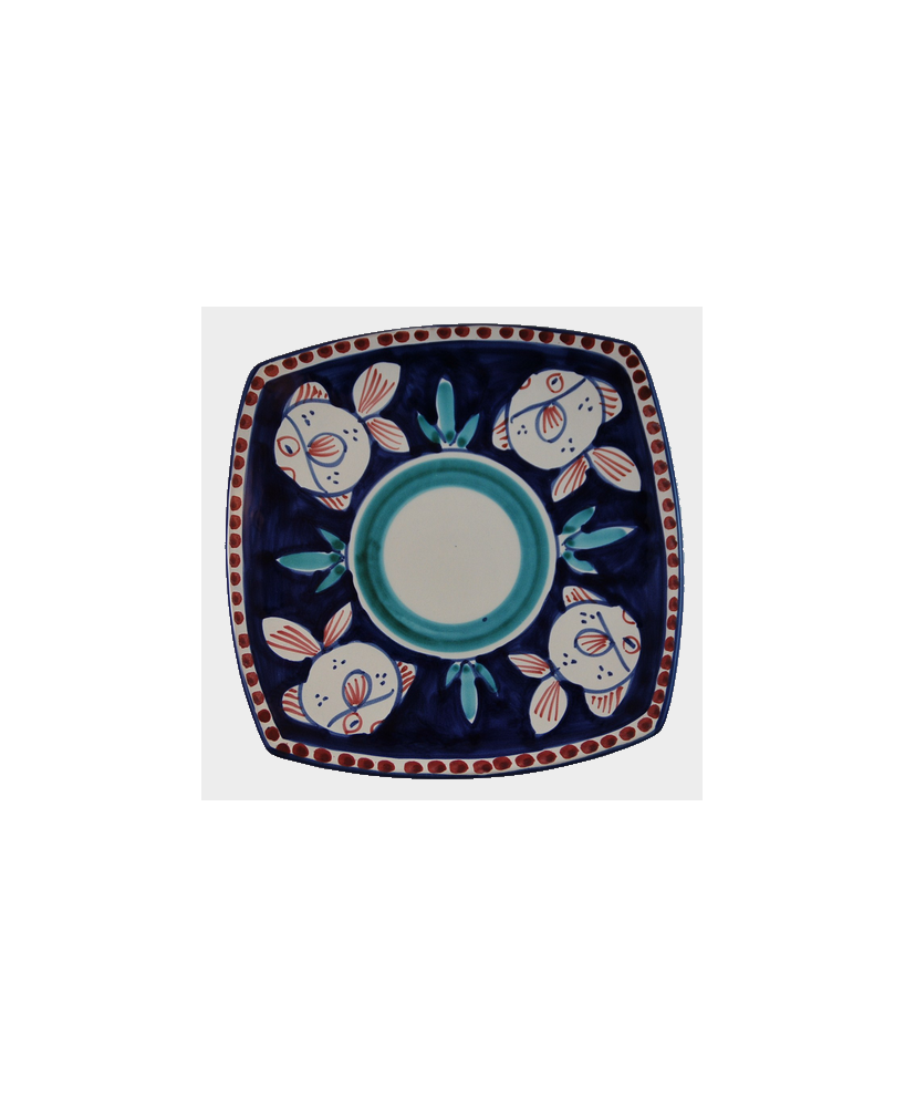 Sush shape plate cm.26x26