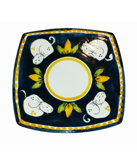 Sush shape plate cm.26x26