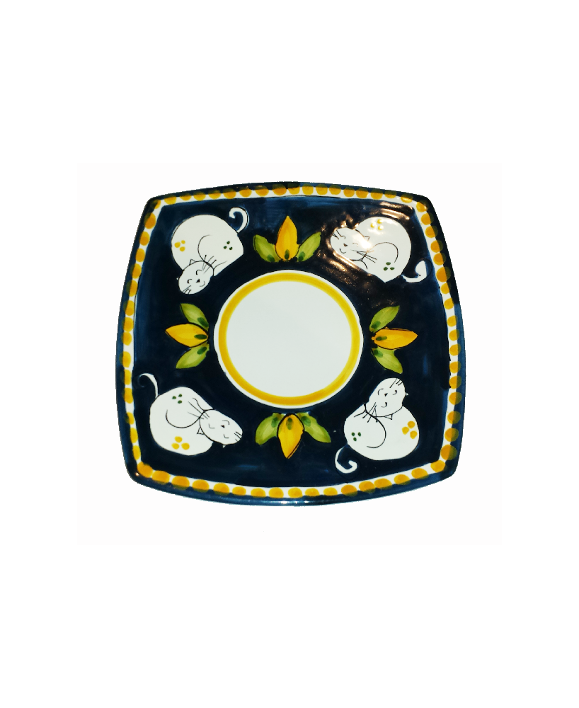 Sush shape plate cm.26x26