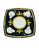 piatto forma sushi  cm.26x26