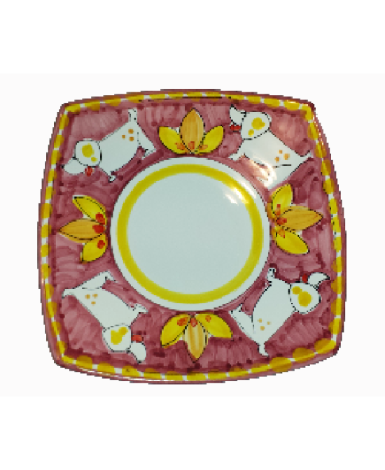piatto forma sushi  cm.26x26