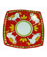 piatto forma sushi  cm.26x26