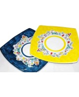 Sush shape plate cm.26x26