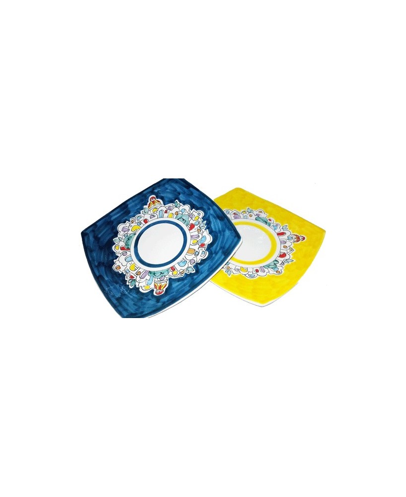 Sush shape plate cm.26x26