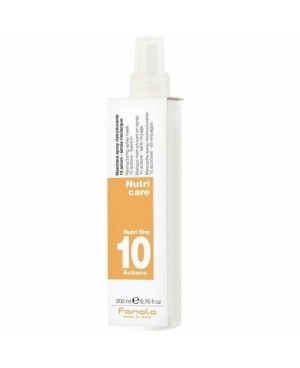 Maschera Spray Ristrutturante per Capelli Lisci-Ricci 10 Azioni Senza Risciacquo 200 ml Fanola Nutri Care