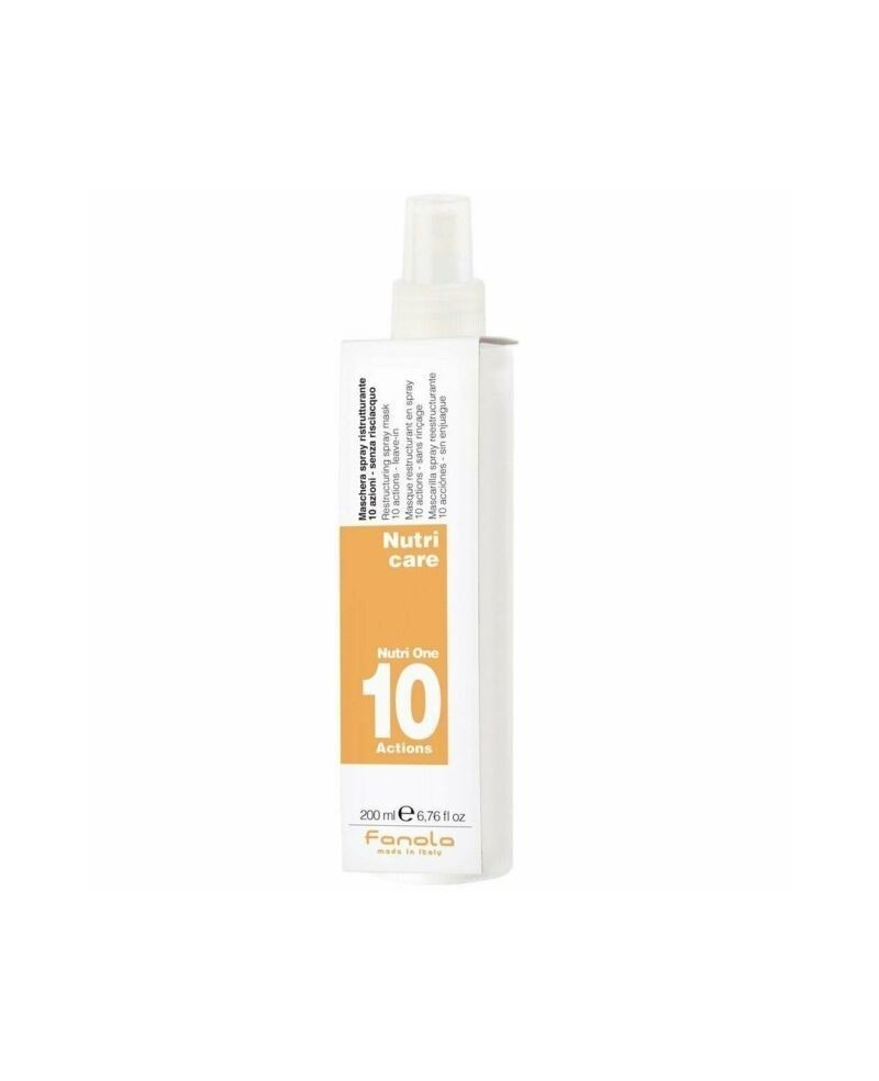 Maschera Spray Ristrutturante 10 azioni Senza Risciacquo 200 ml - Fanola Nutri Care