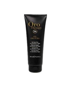 Gel Capelli Oro Puro Extra Forte con Cheratina e Argan 25ml - Fanola Oro Therapy