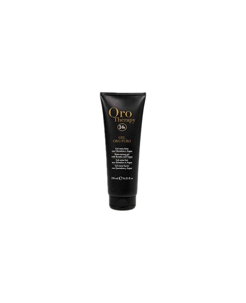 Gel Capelli Oro Puro Extra Forte con Cheratina e Argan 250ml - Fanola Oro Therapy