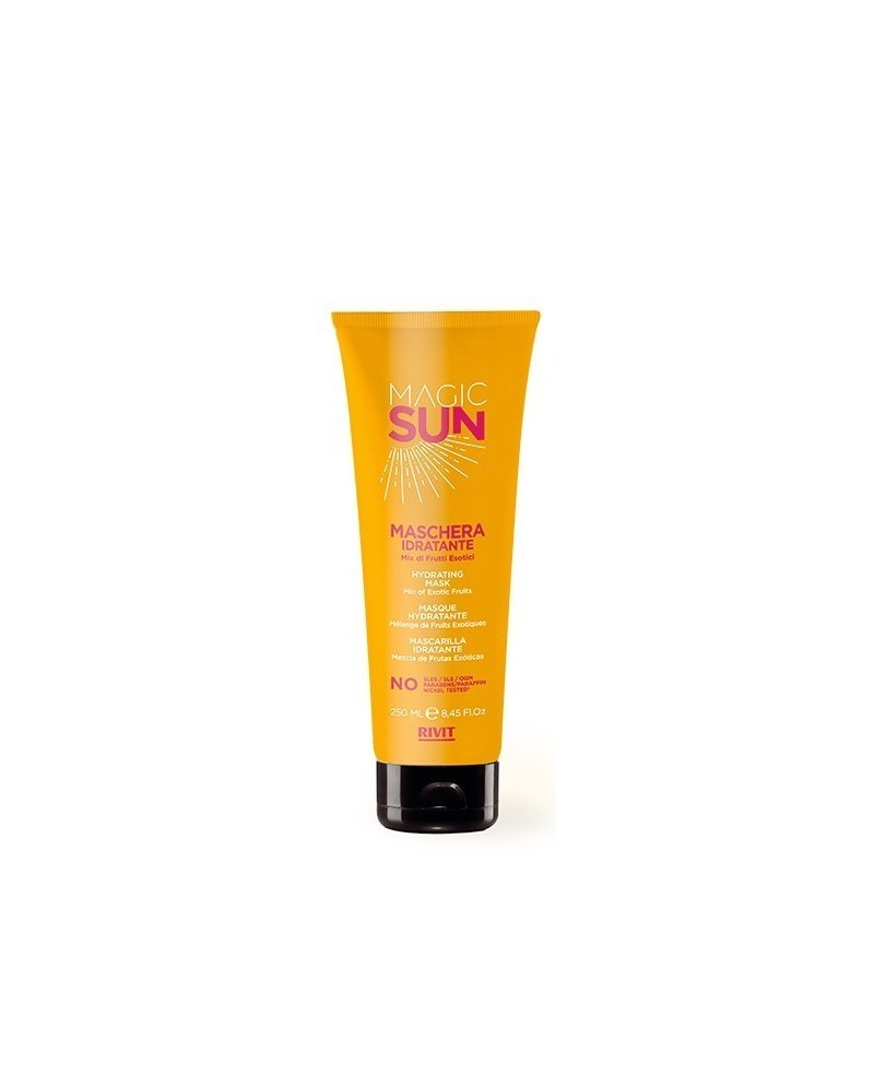 Maschera Idratante Capelli Stressati dal Sole Frutti Esotici 250ml - Magic Sun