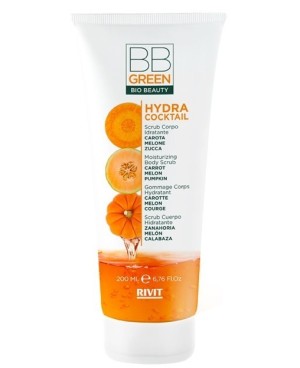 Scrub Corpo Idratante Hydra Cocktail 200ml - Rivit BB Green Bio Beauty