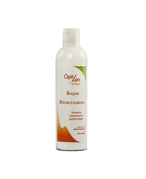 Hair Shampoo Restructuring Bath Beta Carotene and Collagen 300ml - Farmavit