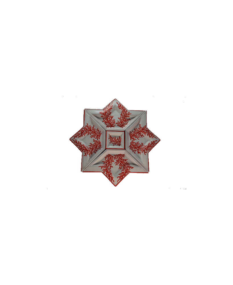 appetizer plate-star shaped
