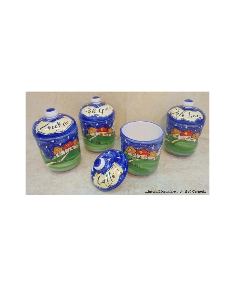 Barattoli 4 pezzi