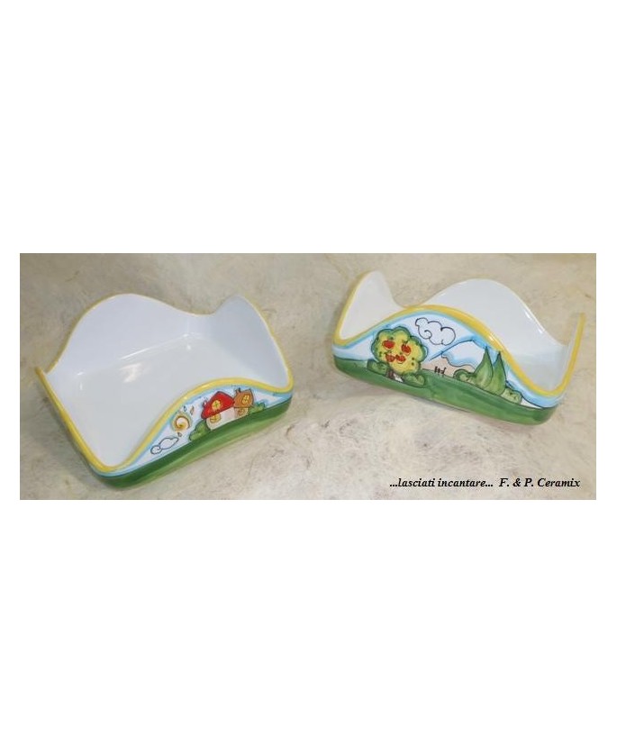Square napkin holder