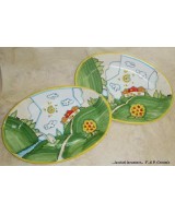 Serving plate country