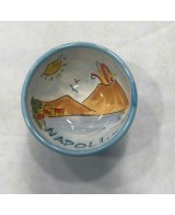 Ceramic bowls with the view of Naples
