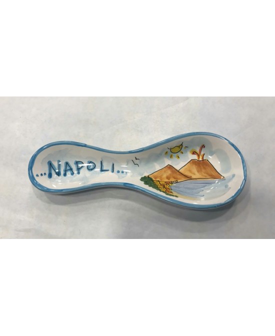 Ladle rest with the view of Naples