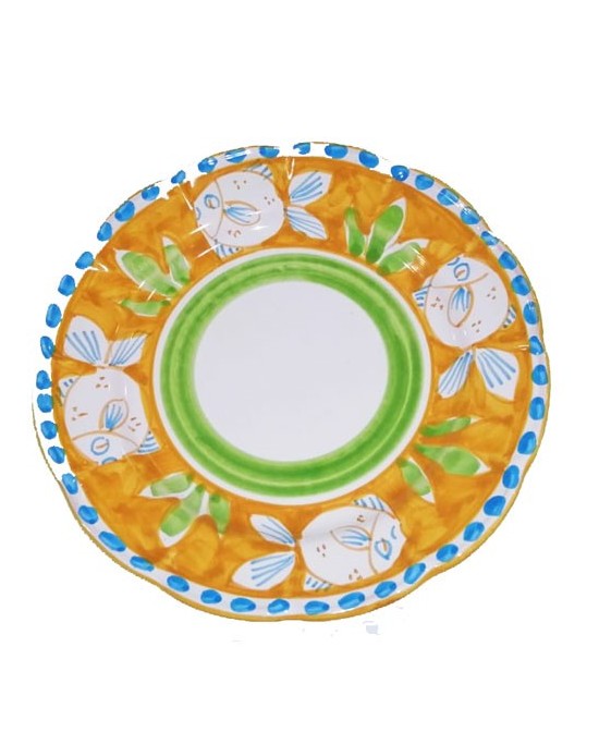 Plate classic fishes design