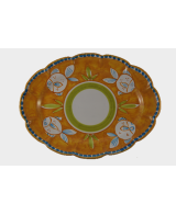 Oval serving plate  cm.30