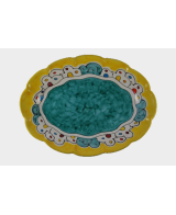 Oval plate cm.27