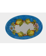 Oval plate cm.39