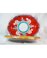Oval plate cm.39