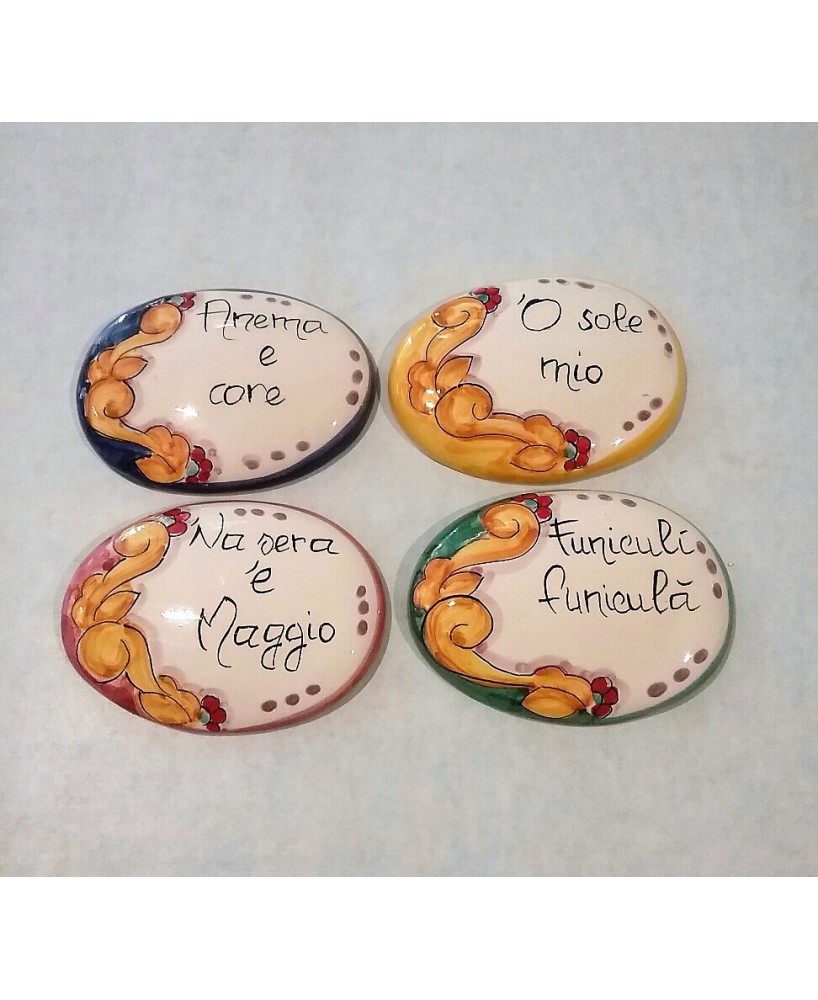 Targhetta personalizzata cm. 10