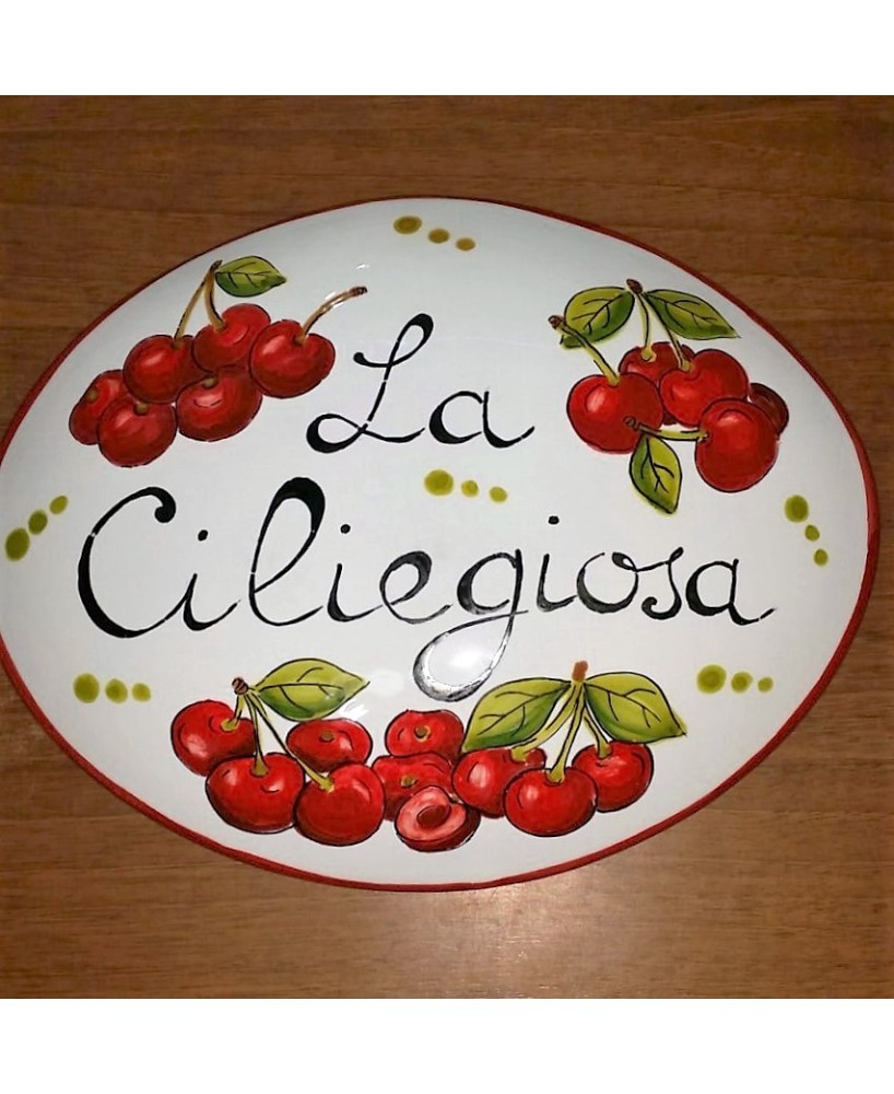 Personalized nameplate cm. 10