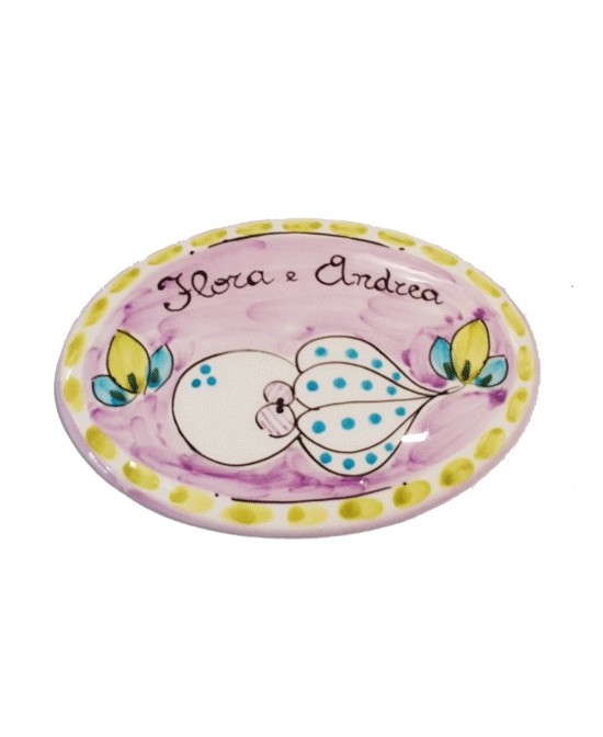 Personalized nameplate cm. 10