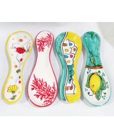 Ceramic spoon for ladle