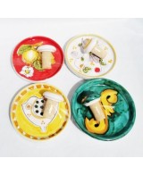 Saucer for bottle with cap