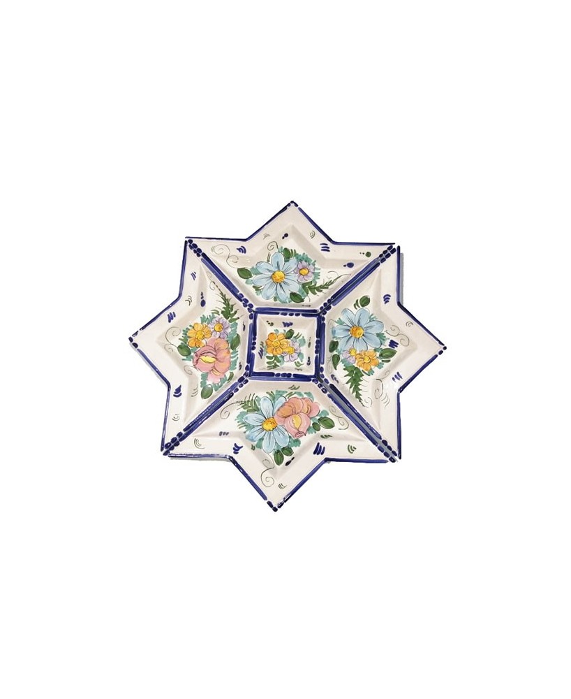 appetizer plate-star shaped