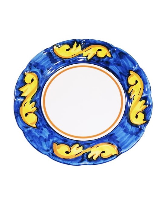 Plate barocco design