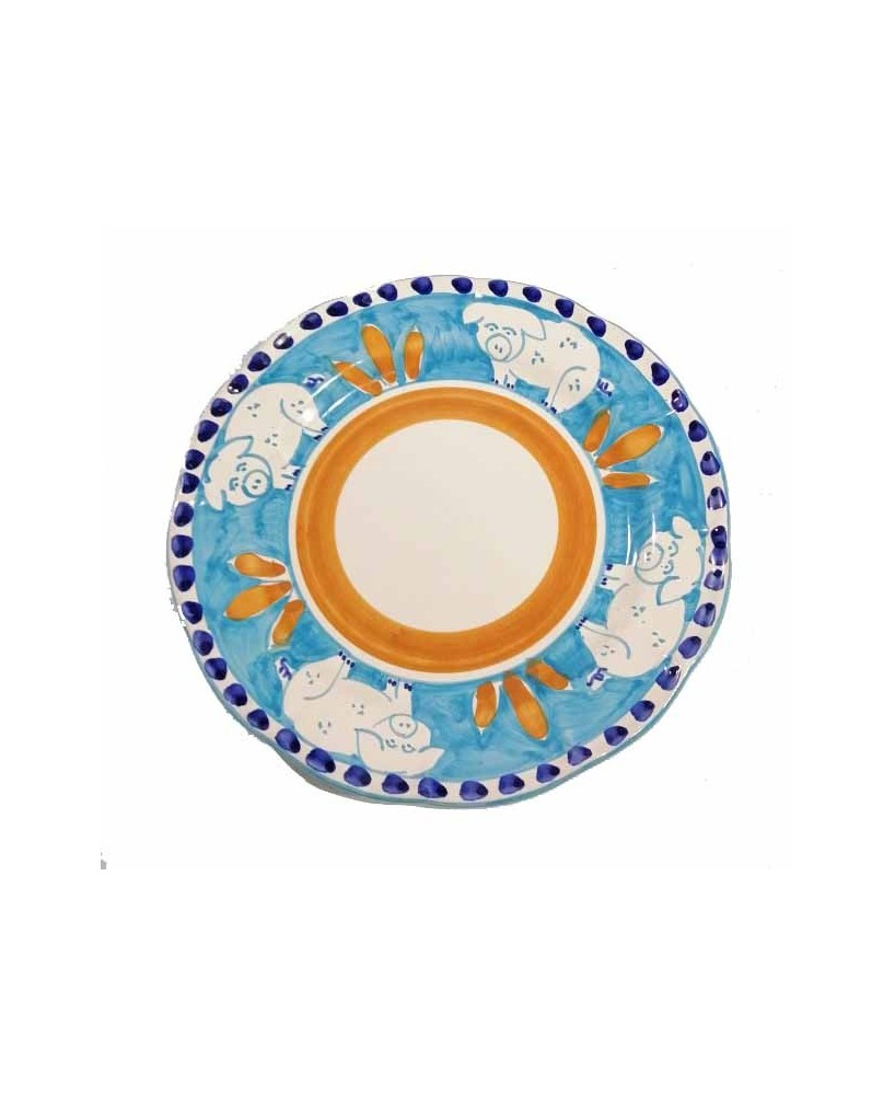 plate classic pig design