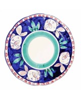 Plate classic fishes design