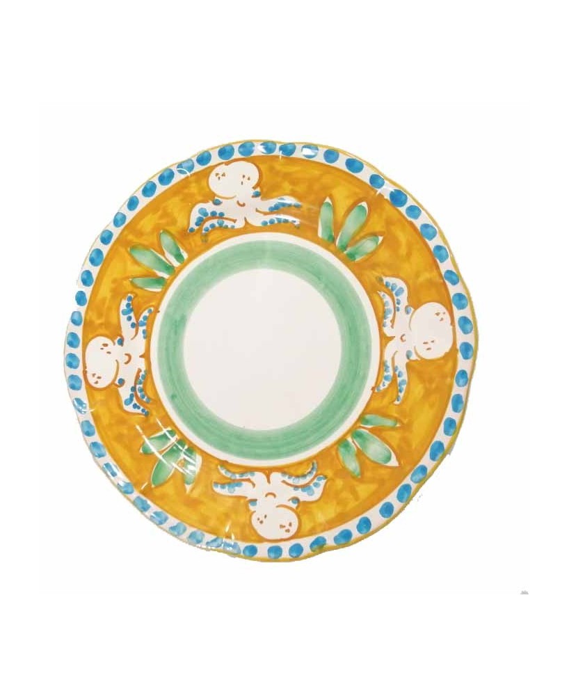 Plate classic octopus design