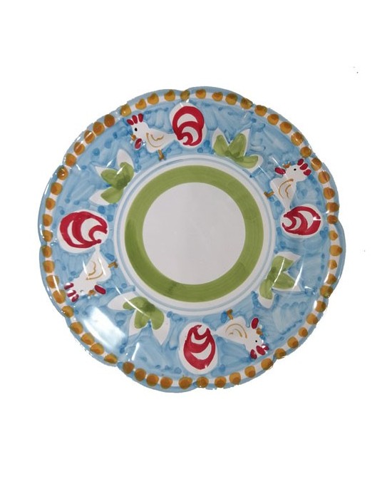 Piatto gallo classico